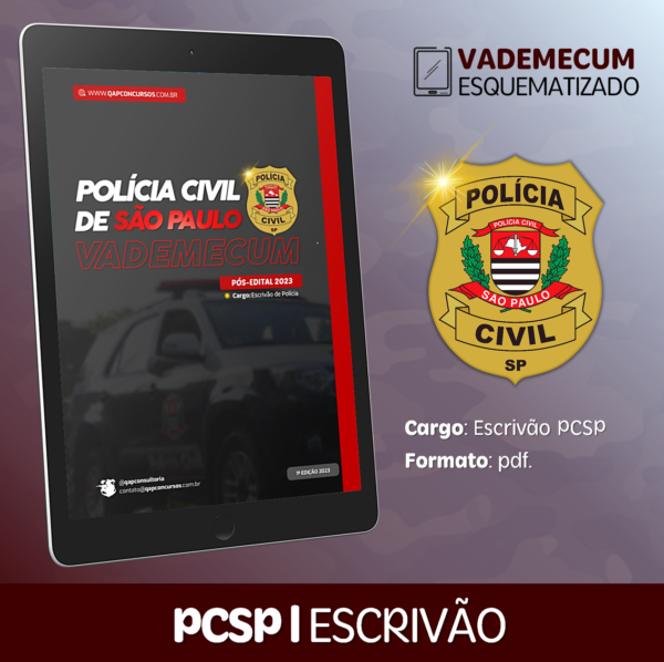 VadeMecum - Escrivão PCSP (Pós-Edital)