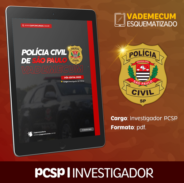 VadeMecum - Investigador PCSP (Pós-Edital)